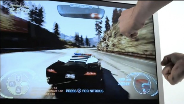 Autorennen mit dem Leap